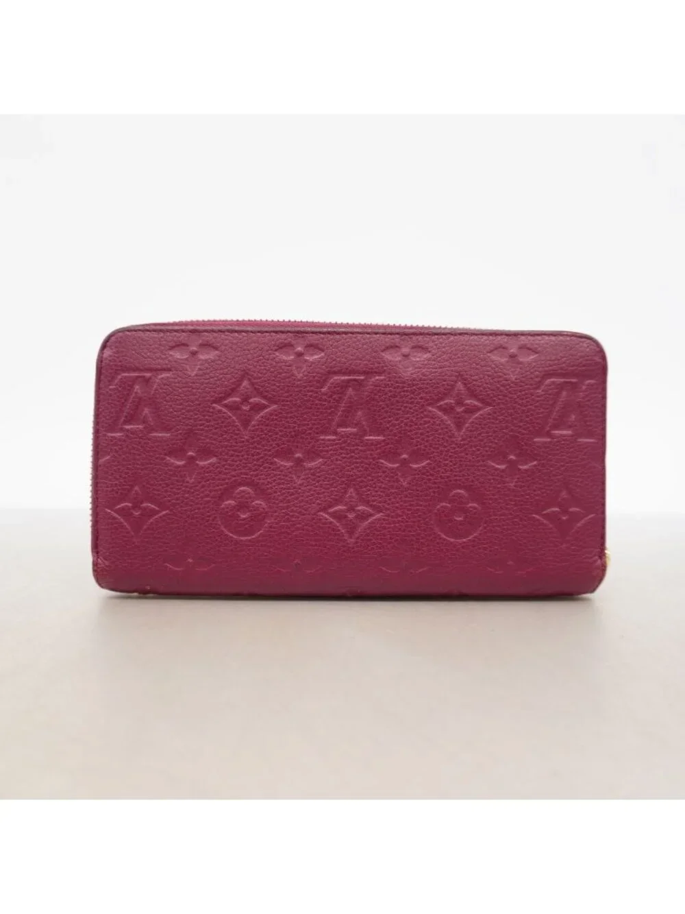 Louis Vuitton Wallet Monogram Empreinte Zippy Aurore